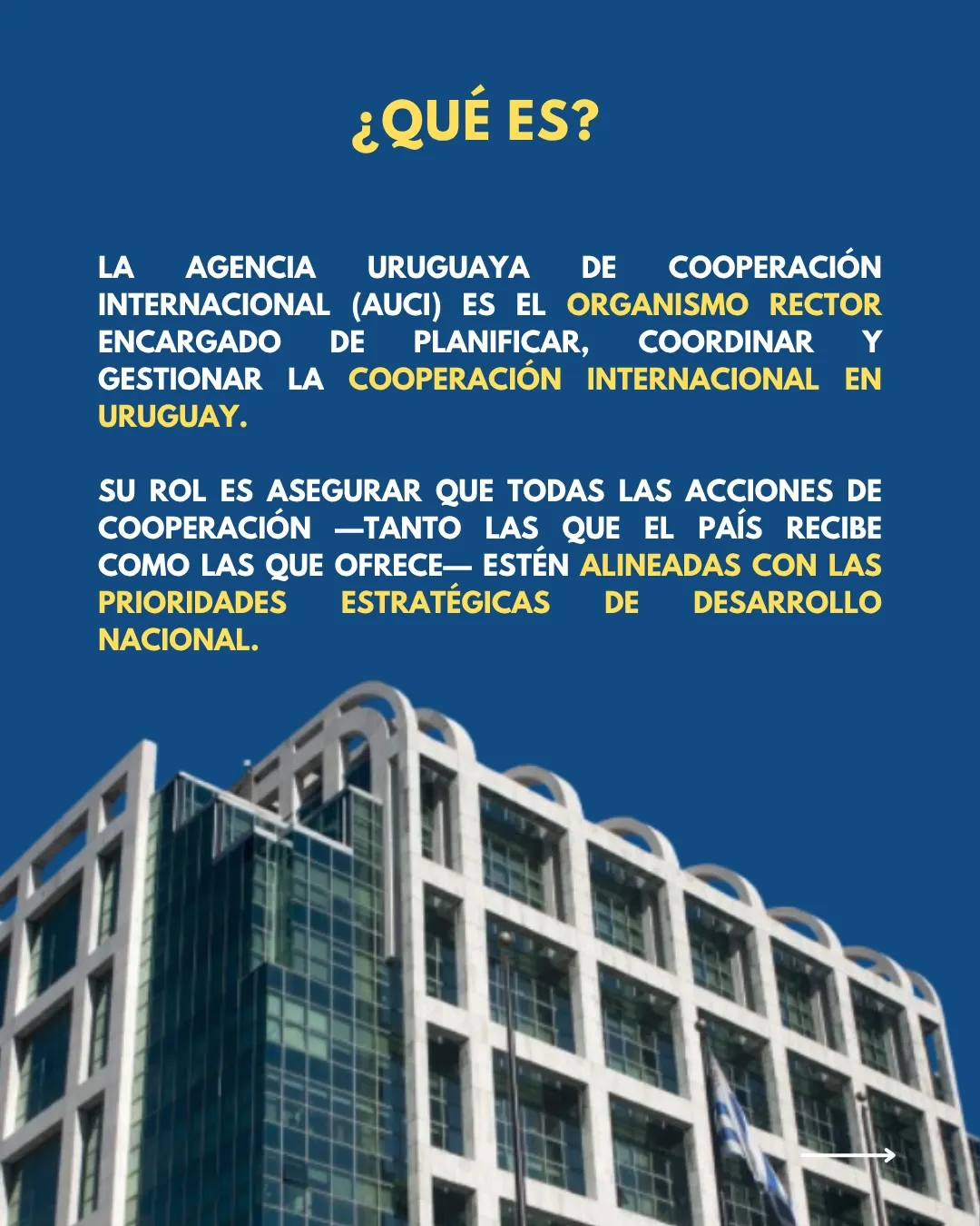 ¿Qué es la Agencia Uruguaya de Cooperación Internacional?, imagen 2 de 7