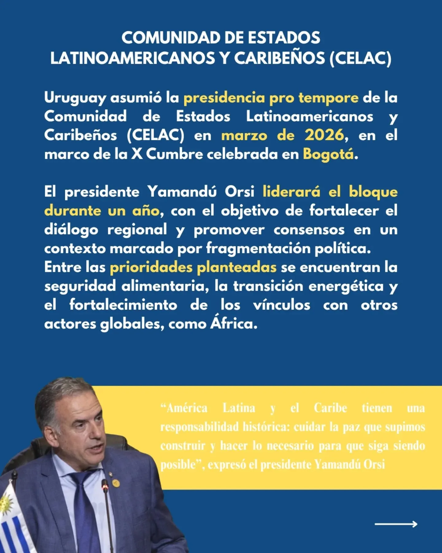 La agenda internacional de Uruguay en 2026, imagen 3 de 8