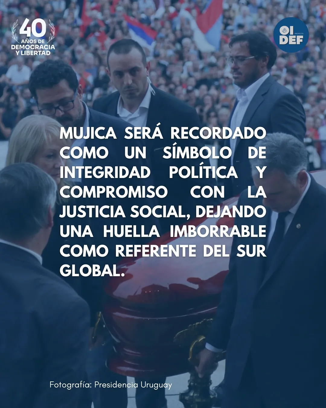 El último adiós a José «Pepe» Mujica, imagen 8 de 8